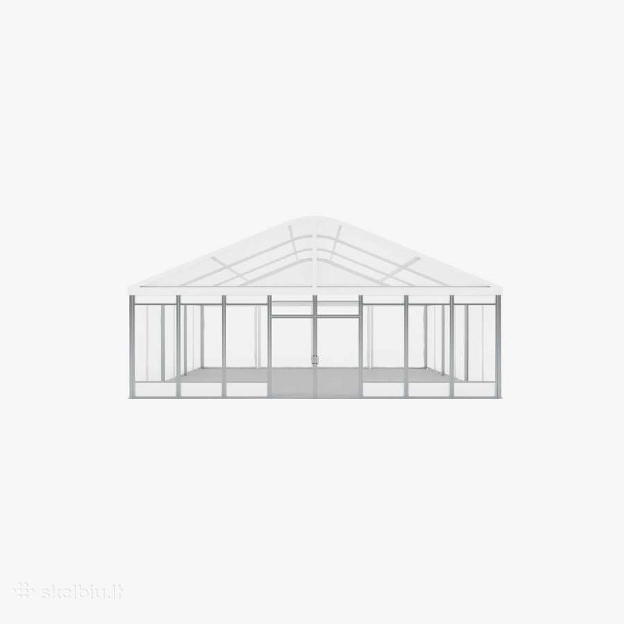 Modulinė palapinė skaidri arba balta 10x30 - nuotraukos Nr. 5