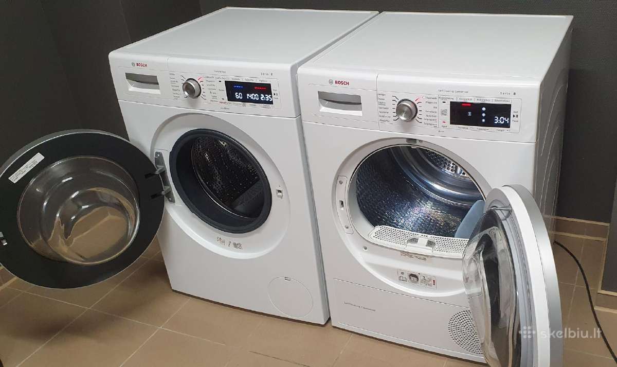 Bosch Serie 8 komplektas (2019m.)8kg A+++ (-30%) - nuotraukos Nr. 6