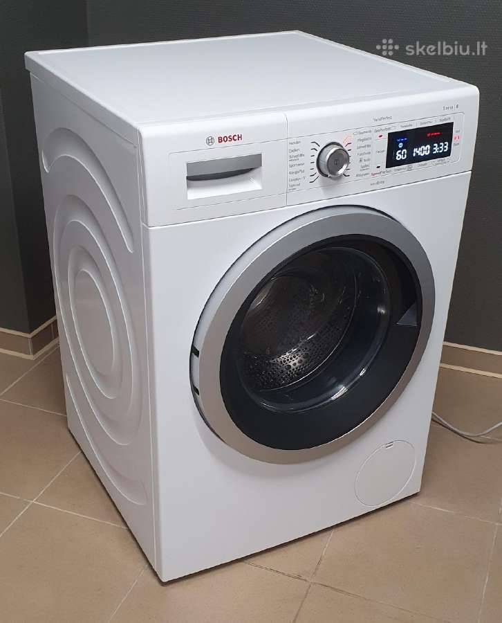 Bosch Serie 8 komplektas (2019m.)8kg A+++ (-30%) - nuotraukos Nr. 9