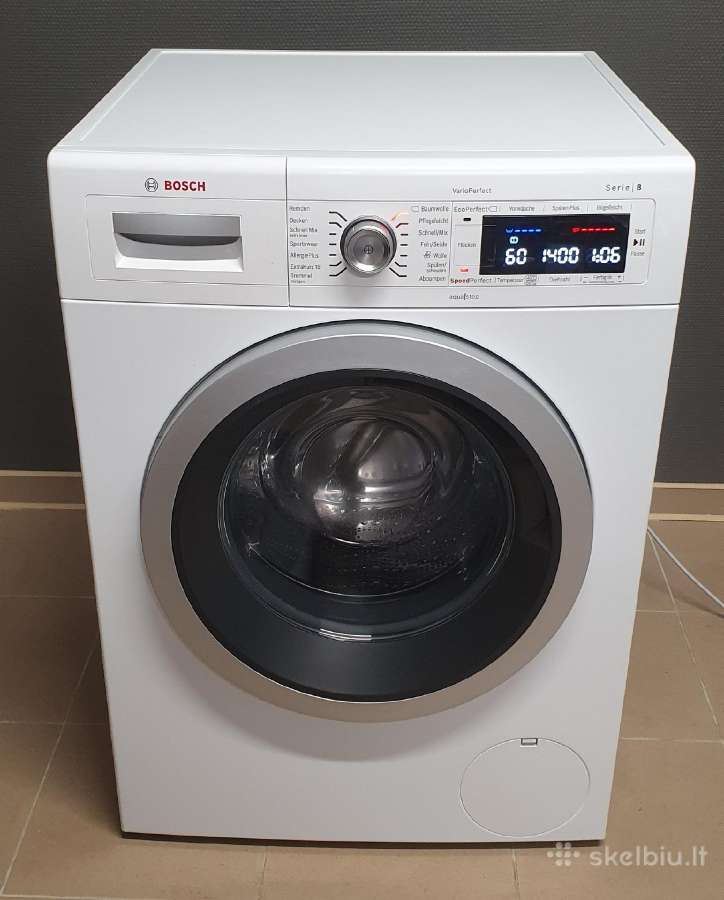 Bosch Serie 8 komplektas (2019m.)8kg A+++ (-30%) - nuotraukos Nr. 10