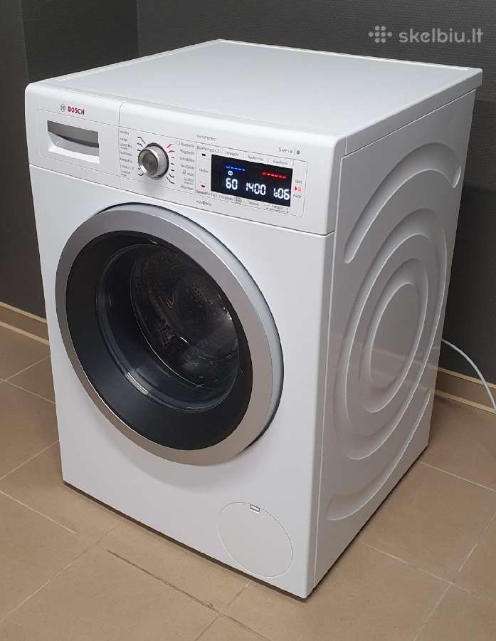 Bosch Serie 8 komplektas (2019m.)8kg A+++ (-30%) - nuotraukos Nr. 11