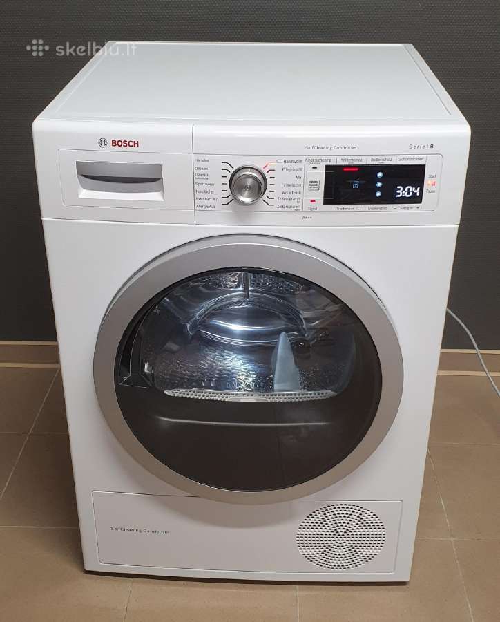 Bosch Serie 8 komplektas (2019m.)8kg A+++ (-30%) - nuotraukos Nr. 17