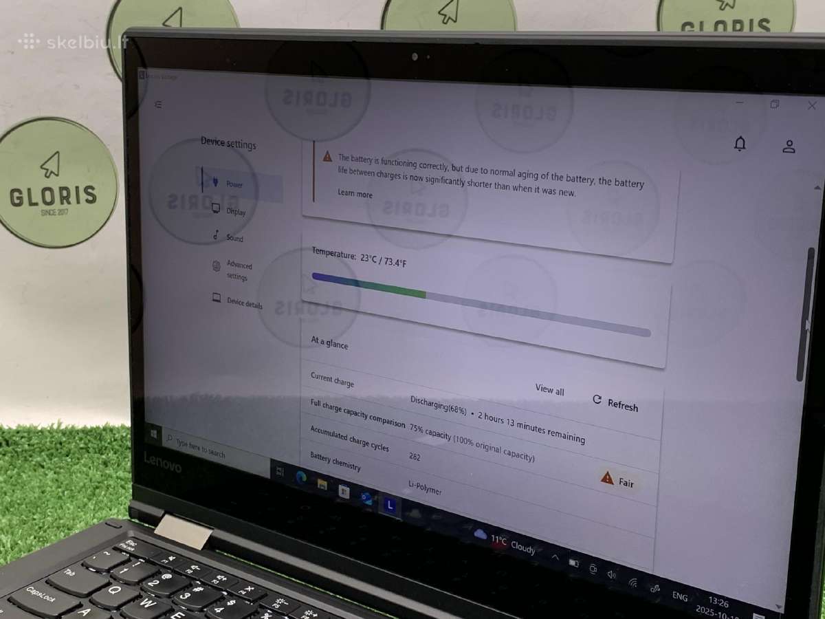 Lenovo Thinkpad Yoga 370 i5-7300u 8ram #1-197 - nuotraukos Nr. 6