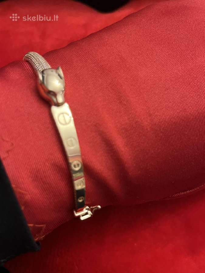 Išskirtinė auksinė cartier apyrankė-lankas - nuotraukos Nr. 20