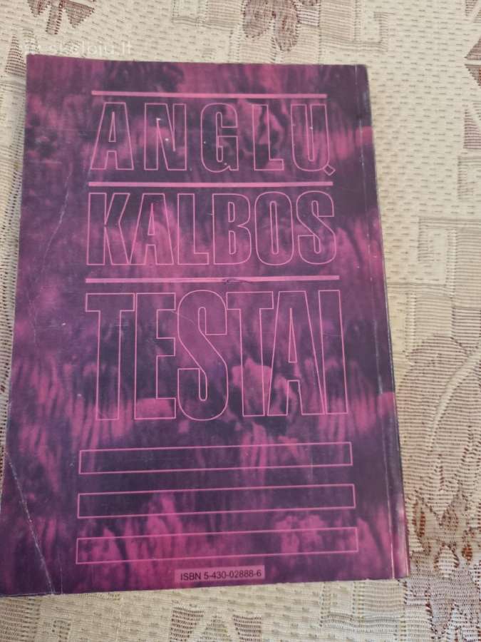 Anglų kalbos testai - nuotraukos Nr. 4