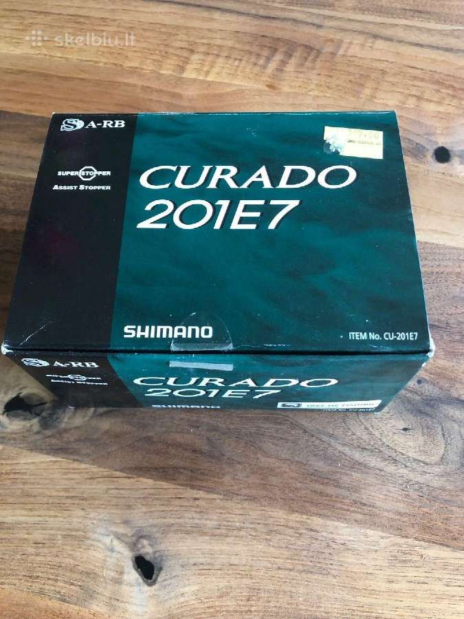 Nauja Shimano Curado 201e7