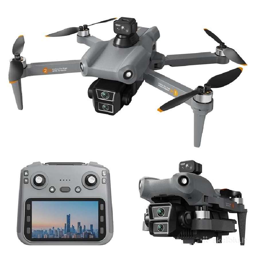 L300 Max GPS dronas su 4k kamera ir LCD ekranu