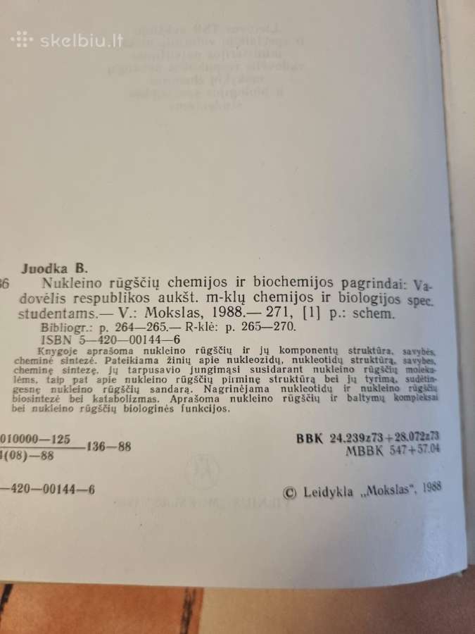 Nukleino rūgščių chemijos ir biochemijos pagrindai - nuotraukos Nr. 3