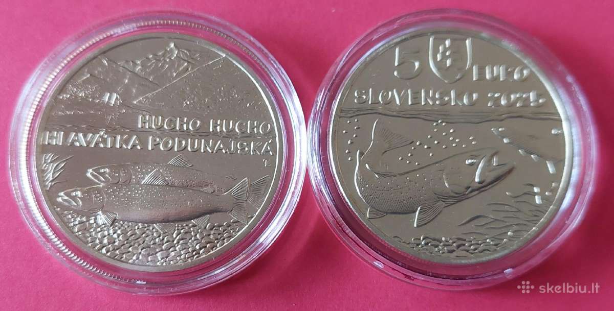 Slovakija 2025m 5 € Lašiša Unc