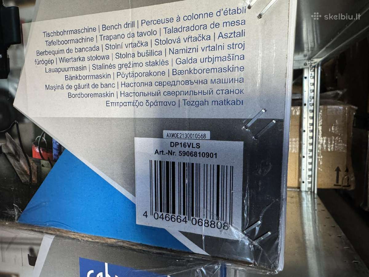 Scheppach Dp16vls Gręžimo staklės 500w - nuotraukos Nr. 5
