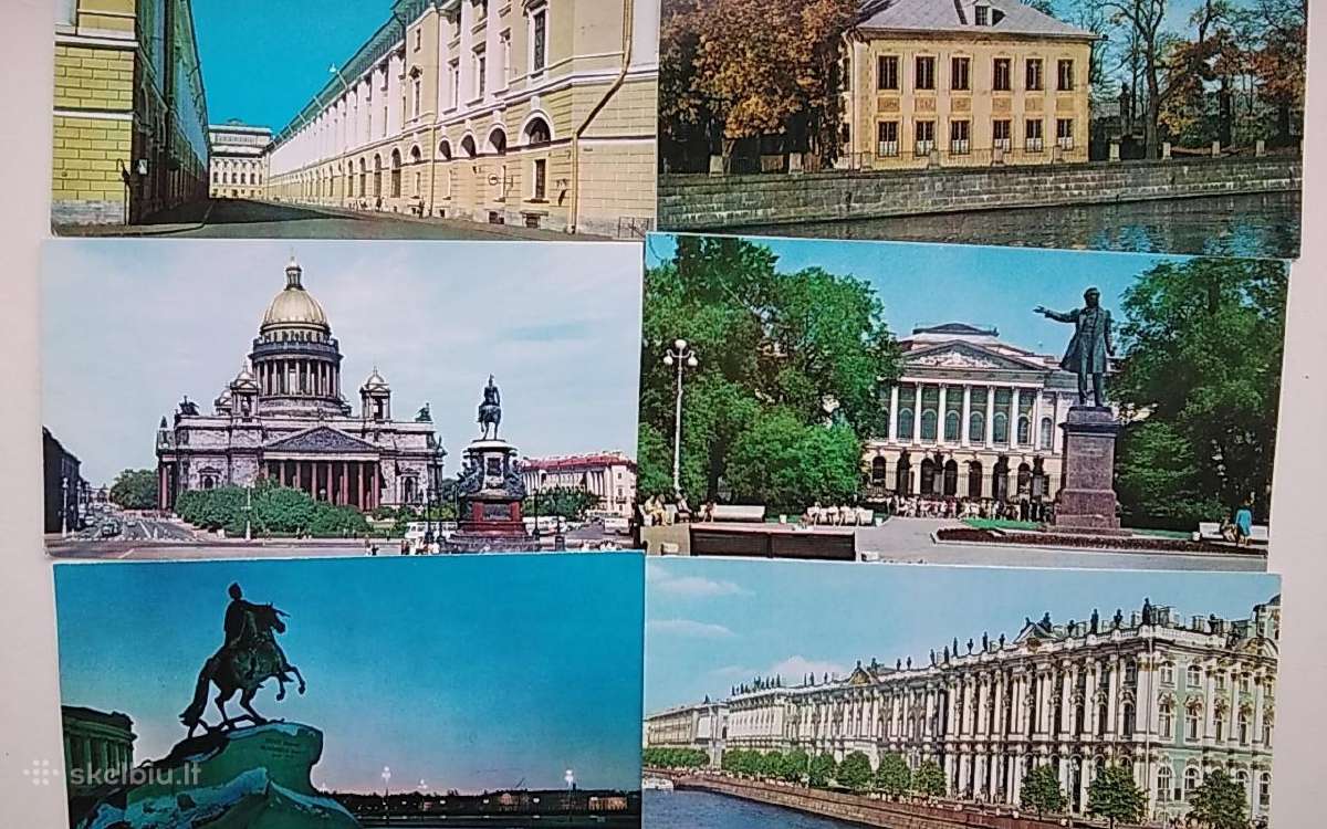 Leningradas 1979 m. atvirukų rinkinyje - nuotraukos Nr. 4