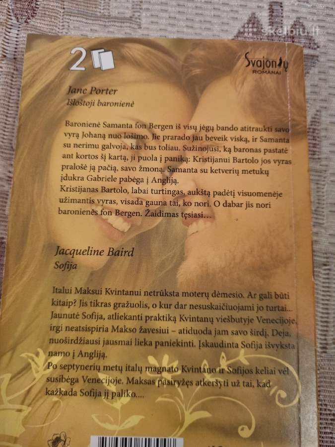 Meilės romanai 2 knygos - nuotraukos Nr. 5