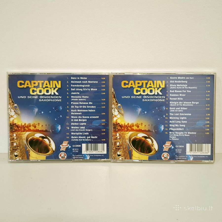 Captain Cook - Romantische Traummelodien (2 x CD) - nuotraukos Nr. 2