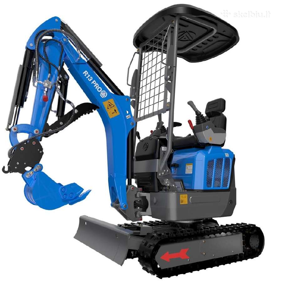 Rippa R13 Pro mini ekskavatorius