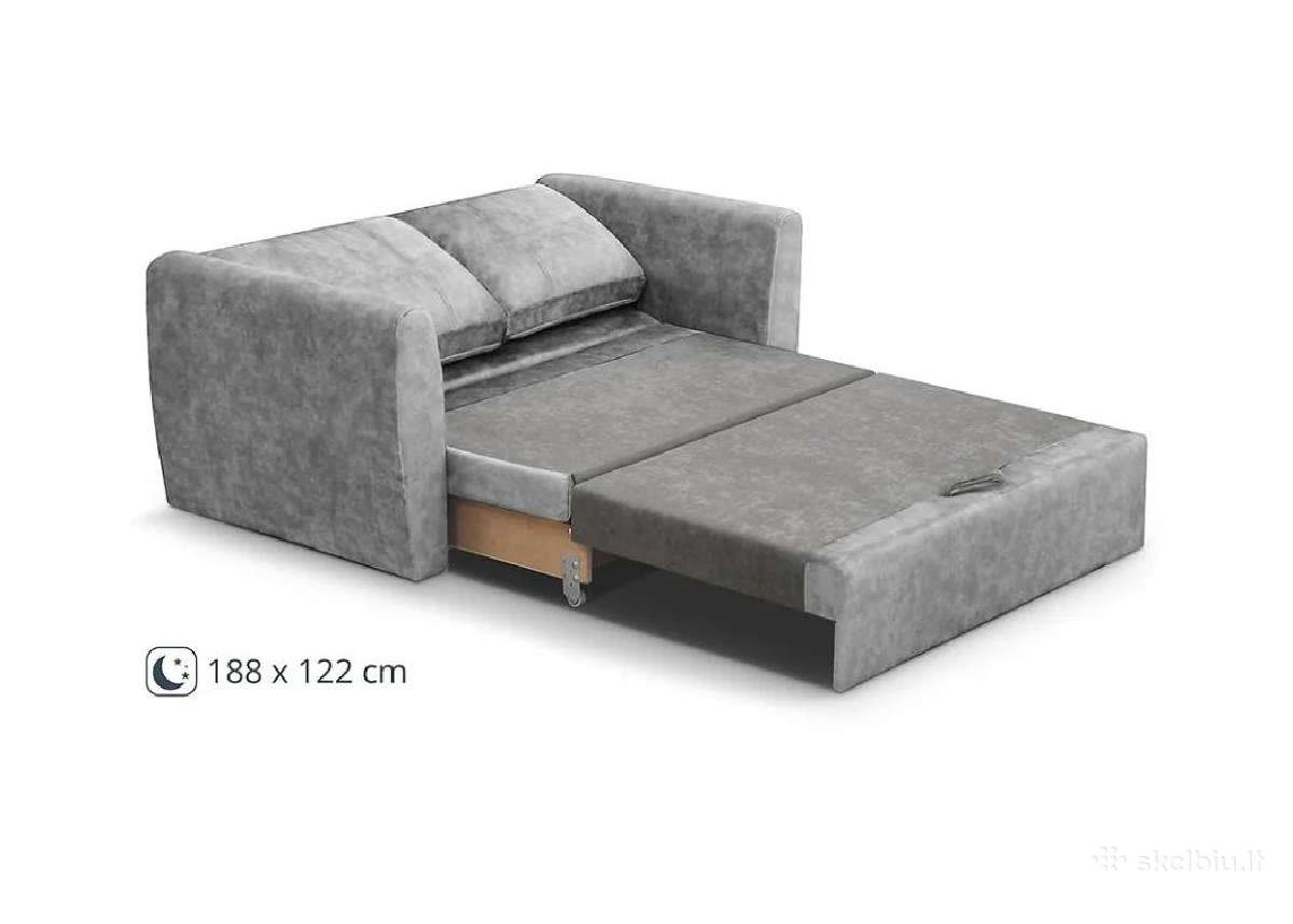 Miegama sofa/sofa-lova „Belta lux 150cm su dėže p - nuotraukos Nr. 5