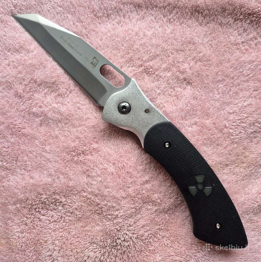 Tom Anderson dizainas Master Cutlery „nuke“ peilis - nuotraukos Nr. 3