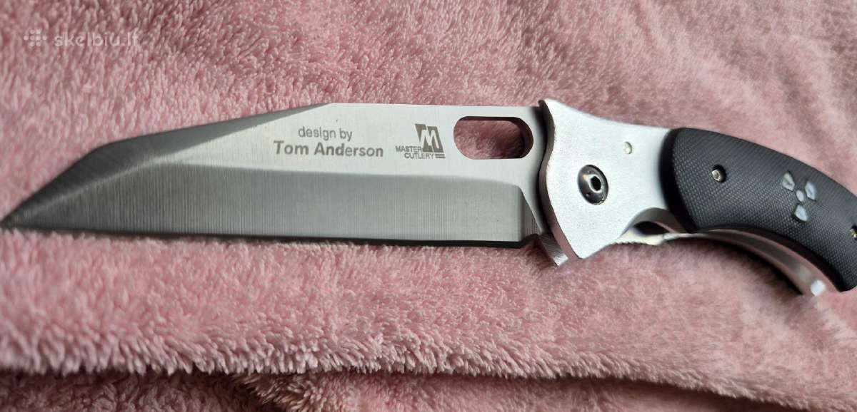 Tom Anderson dizainas Master Cutlery „nuke“ peilis - nuotraukos Nr. 7