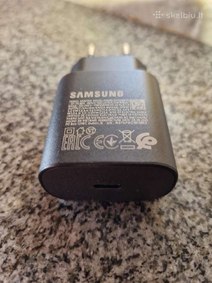 Samsung pakrovėjas- adapteris mobiliam telefonui - nuotraukos Nr. 3
