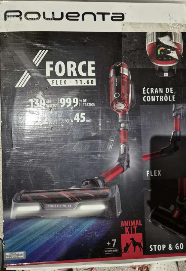 Dulkių siurblys - šluota Rowenta X-force Flex 11.6