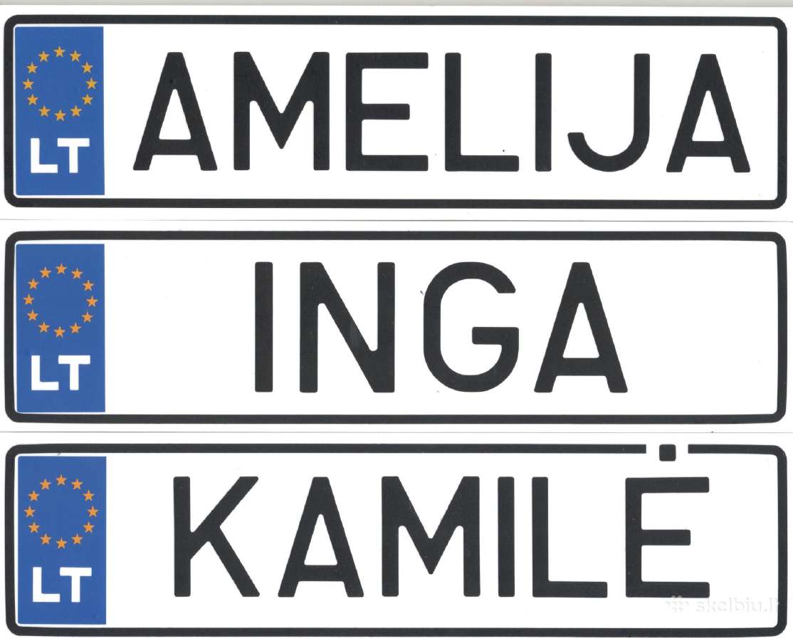 Atnaujinta! Šmaikštūs bei vardiniai numeriai - nuotraukos Nr. 3