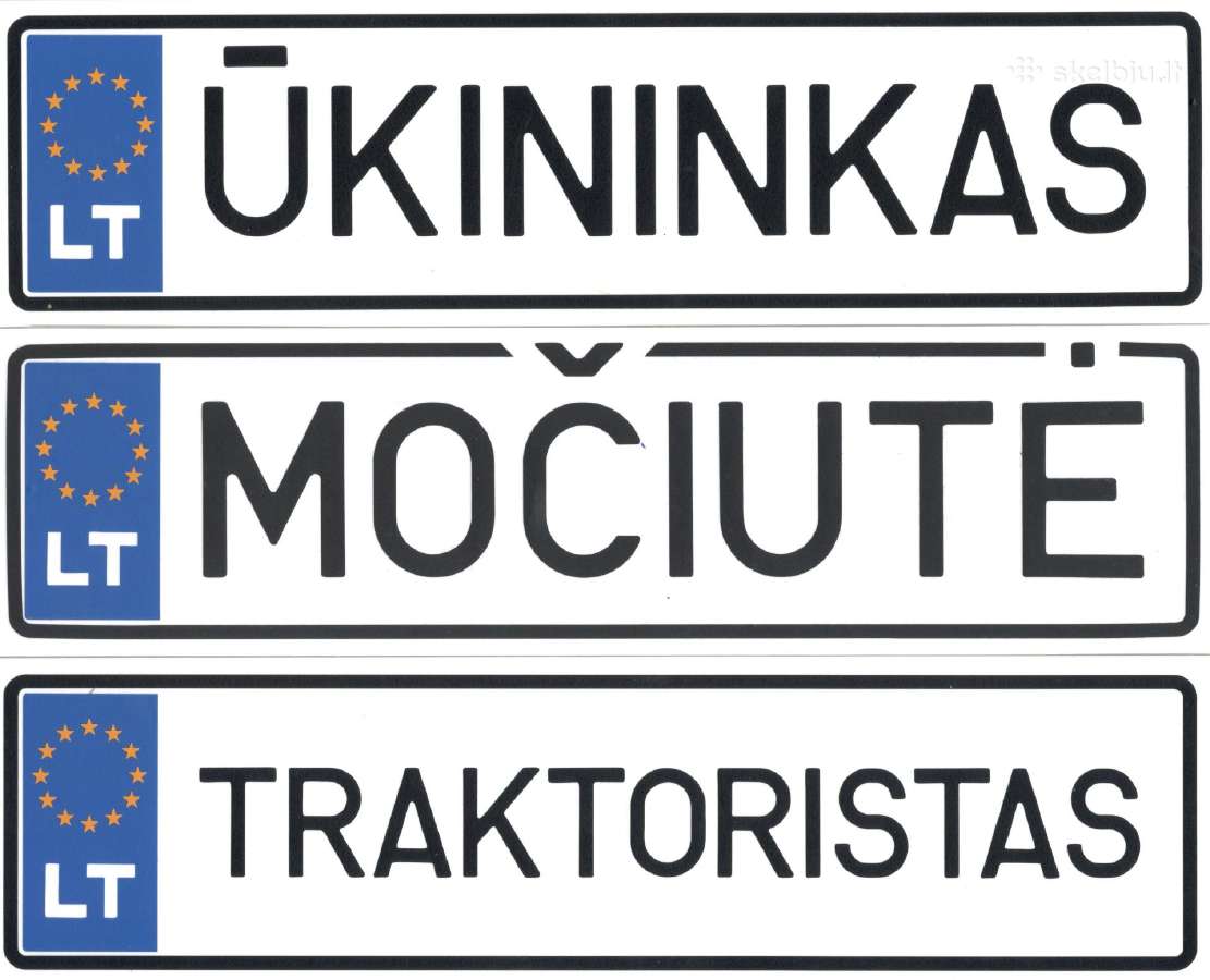 Atnaujinta! Šmaikštūs bei vardiniai numeriai - nuotraukos Nr. 4