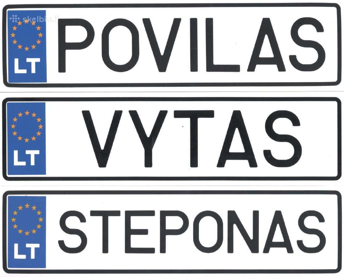 Atnaujinta! Šmaikštūs bei vardiniai numeriai - nuotraukos Nr. 8