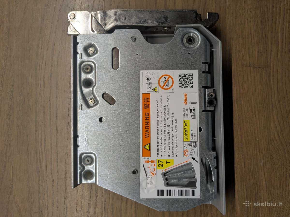 Blum Hk top pakėlimo mechanizmai 27 (turiu 6vnt) - nuotraukos Nr. 2