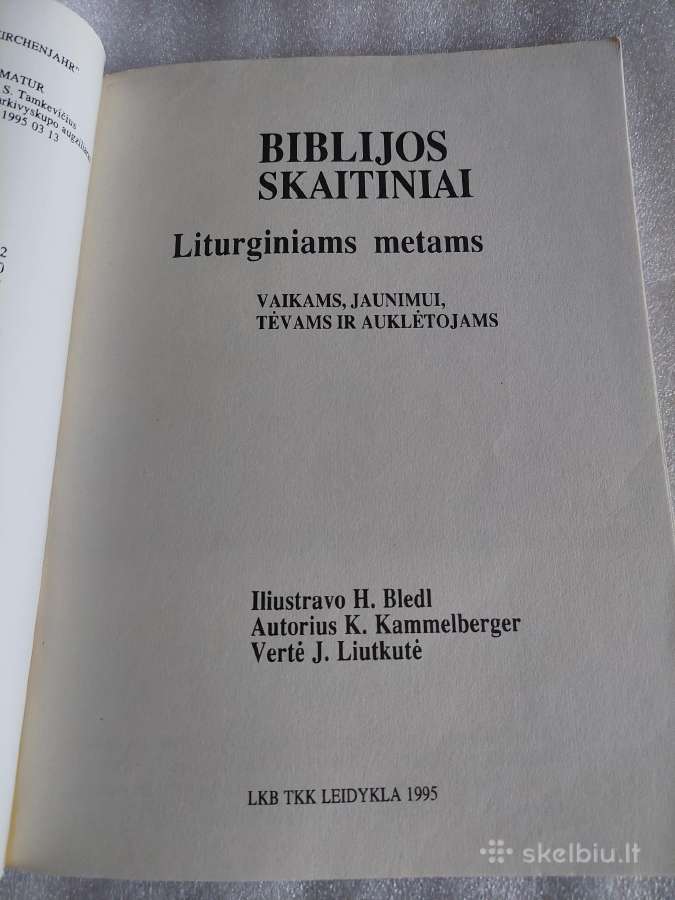 Biblijos skaitiniai liturginiams metams - nuotraukos Nr. 2