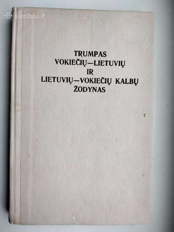 Vokiečių-lietuvių, liet-vok žod