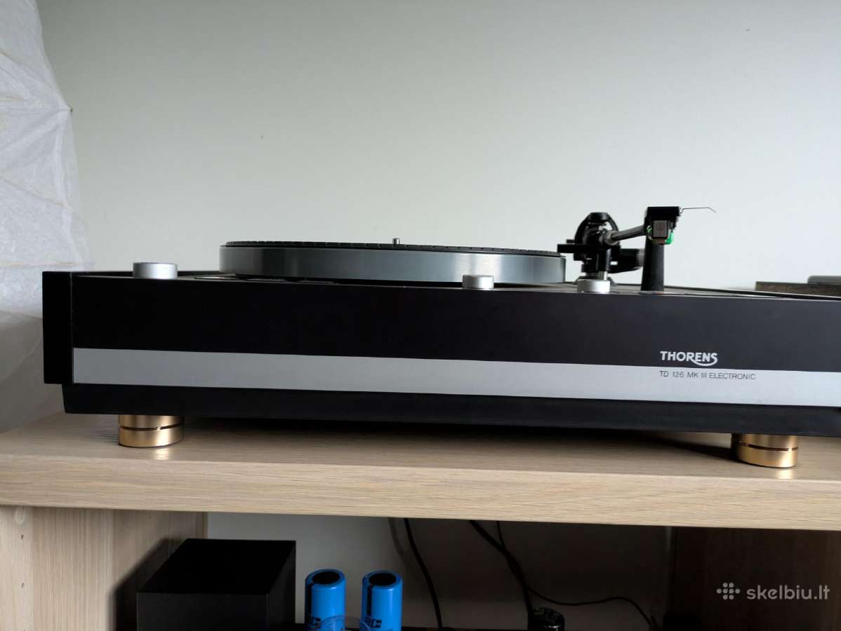 Patefonas Thorens Td 126 mk3 - nuotraukos Nr. 6