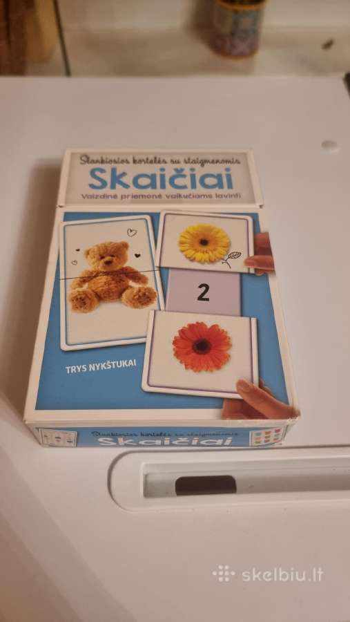 Skaičiai. Slankiosios kortelės su staigmenomis