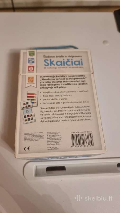Skaičiai. Slankiosios kortelės su staigmenomis - nuotraukos Nr. 2