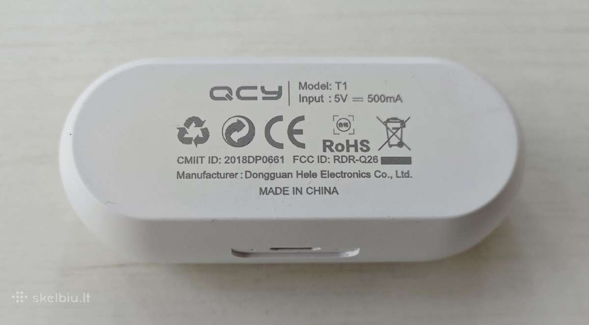 Bluetooth ausinės Qcy Tws - nuotraukos Nr. 3
