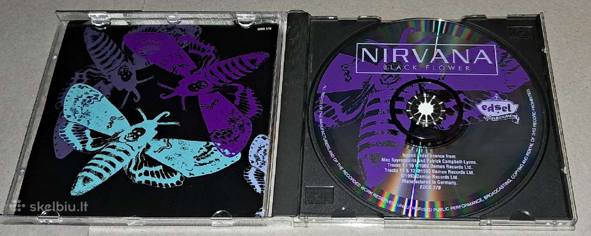 Nirvana – Black Flower (Audio CD) - nuotraukos Nr. 3