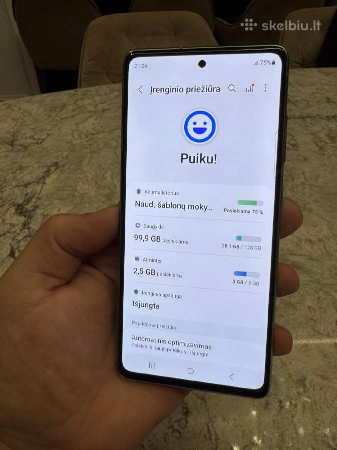 Samsung s20 fe 5G, puikios būklės - nuotraukos Nr. 3