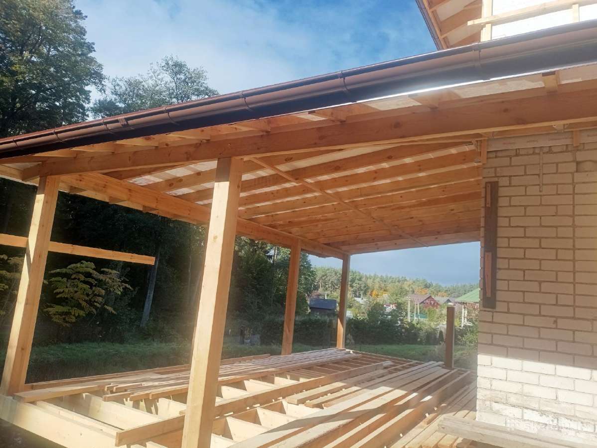 Stogų dengimas, karkasiniai namai,vidaus apdaila - nuotraukos Nr. 12
