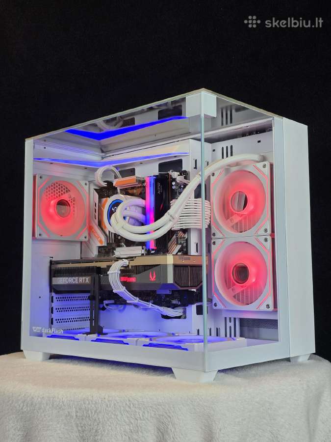Žaidimų kompiuteris Ryzen 7 7800x3d rtx 5080 16gb