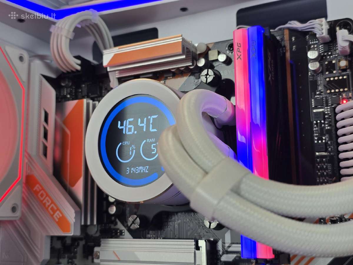 Žaidimų kompiuteris Ryzen 7 7800x3d rtx 5080 16gb - nuotraukos Nr. 7