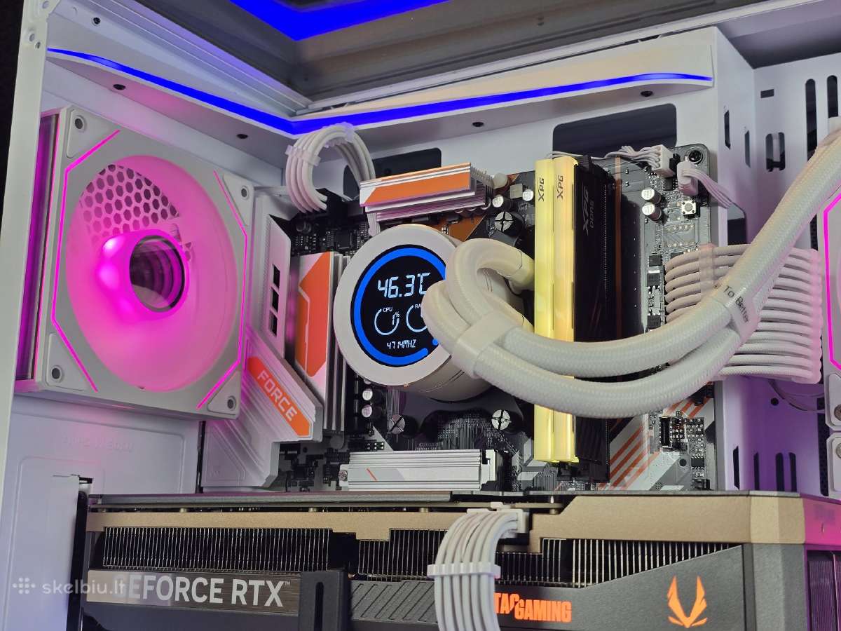 Žaidimų kompiuteris Ryzen 7 7800x3d rtx 5080 16gb - nuotraukos Nr. 9