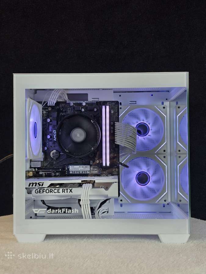 Žaidimų kompiuteris Ryzen 5 5500 rtx 5060 - nuotraukos Nr. 9