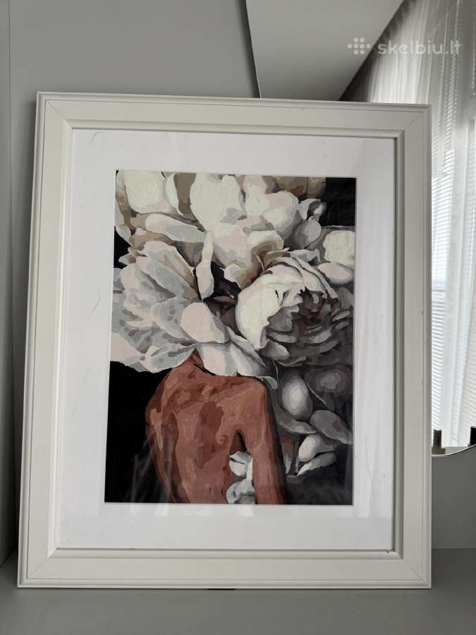 Paveikslas “bijūną 48x58