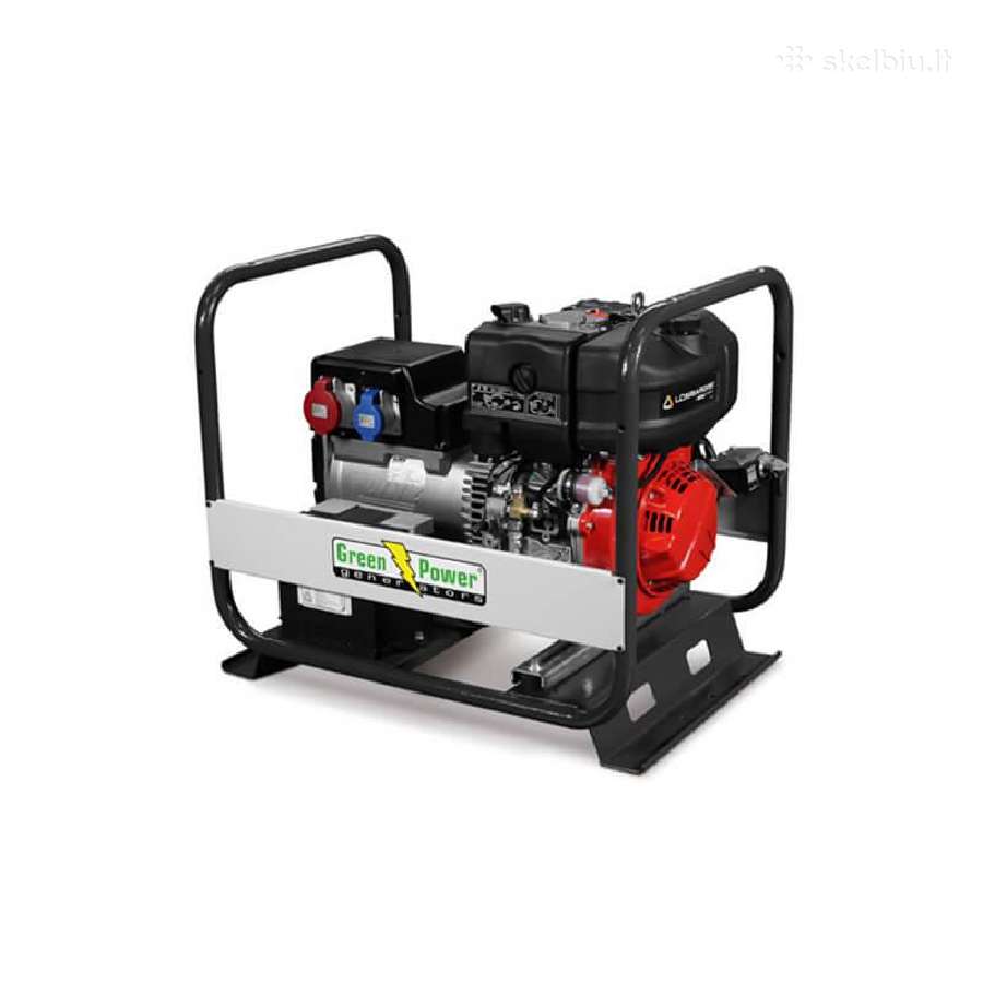 Generatorius 7 kw 400v- 3.3 kw 230v Honda