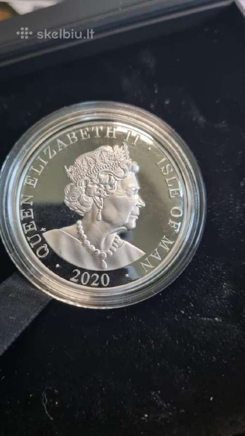 Reta 2 oz sidabrine 999 prabos moneta - nuotraukos Nr. 13