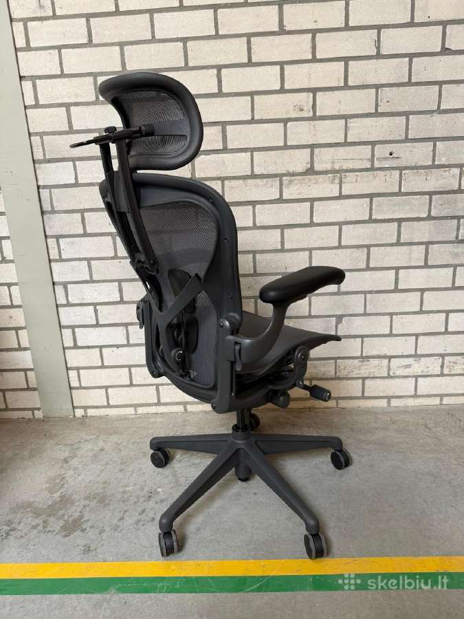 Herman Miller Aeron Remastered Graphite Atlas - nuotraukos Nr. 2