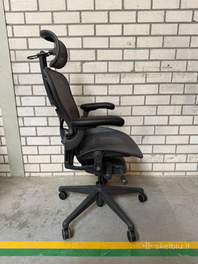 Herman Miller Aeron Remastered Graphite Atlas - nuotraukos Nr. 3