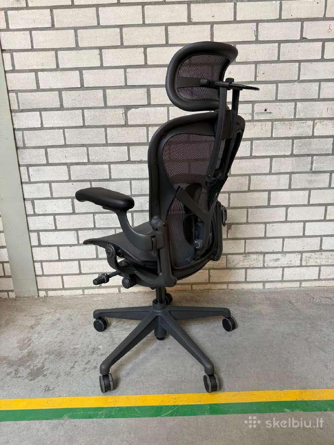 Herman Miller Aeron Remastered Graphite Atlas - nuotraukos Nr. 8
