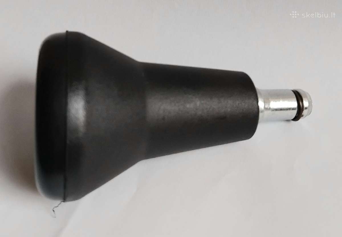 Baldų kojelė: aukštis 10cm juoda