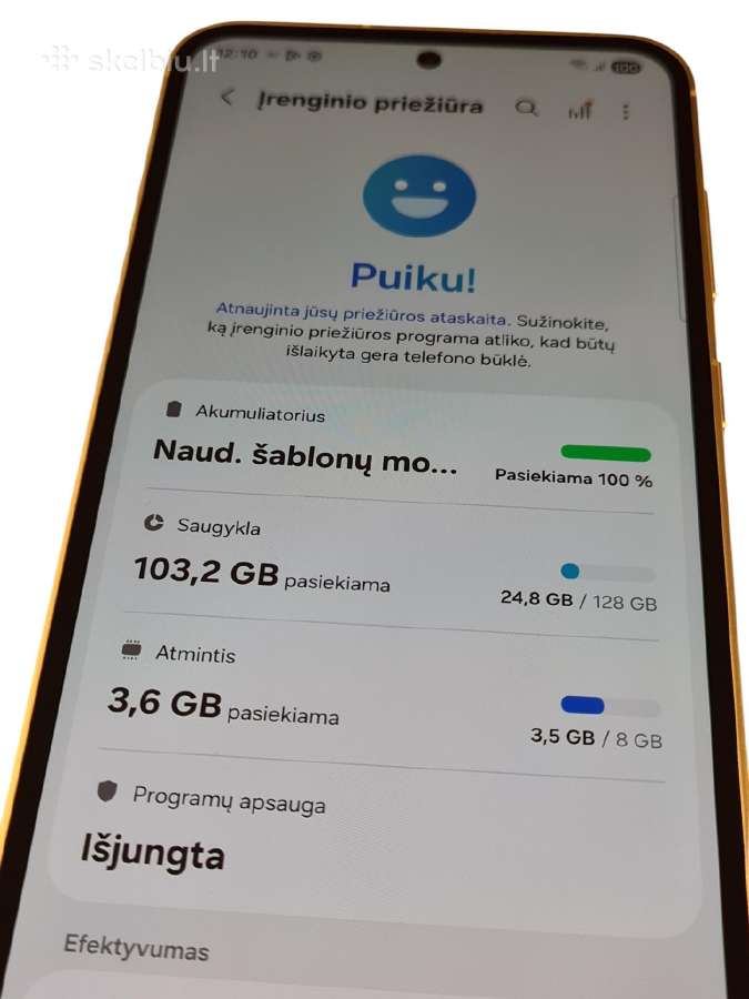 Samsung Galaxy S23 Fe 5G + 3 mėn. garantija - nuotraukos Nr. 5