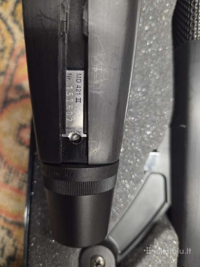 Būgnų Mikrofonas Sennheiser Md421- II - nuotraukos Nr. 2