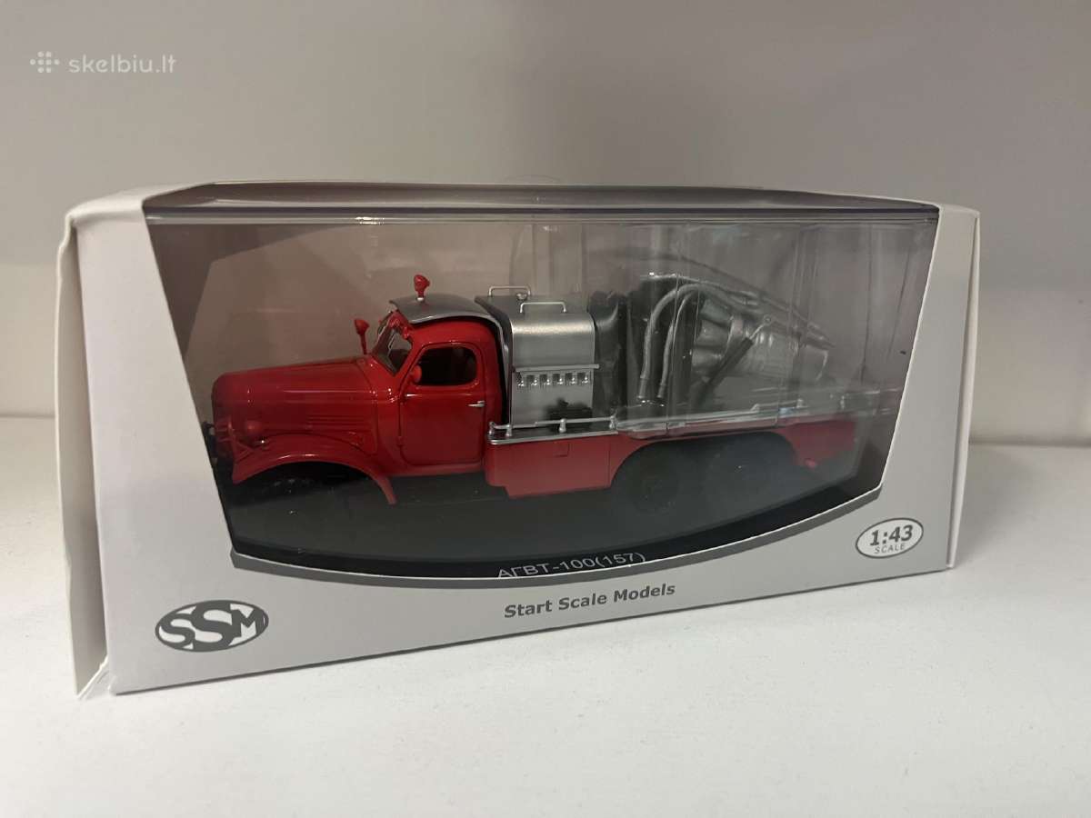 Kolekciniai modeliukai-zil 157 gaisrine - nuotraukos Nr. 2